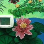 wetlands-mural-fort-dudak-flowers-butterfly-lilypad-image
