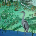 wetlands-mural-fort-dudak-flower-pine-tree-heron-image