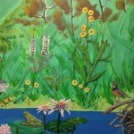 wetlands-mural-fort-dudak-dragonfly-flowers-dam-frogs-image
