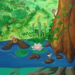 wetlands-mural-fort-dudak-roots-squirrel-pond-pitcherplant-flowers-image